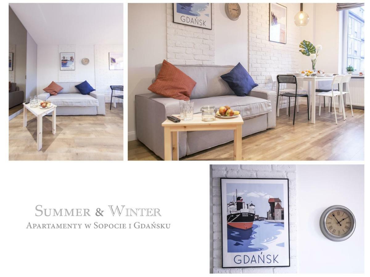 Family Luxury Comfort Old Town Apartament, 1-8, 2 Sypialnie I Salon, Parking W Cenie Gdańsk Eksteriør billede
